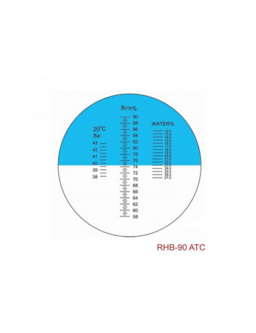 Рефрактометр для мёда портативный RHB-90 ATC